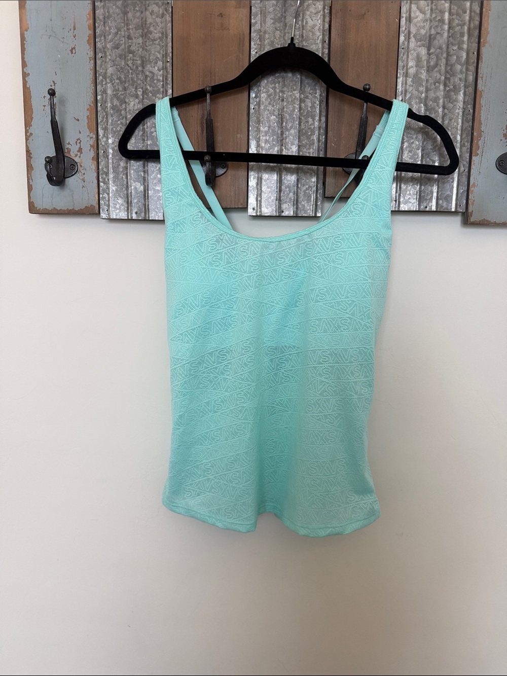 Victoria Secret Light Aqua Women's Tank Top - Scoop Neck New without tag.
